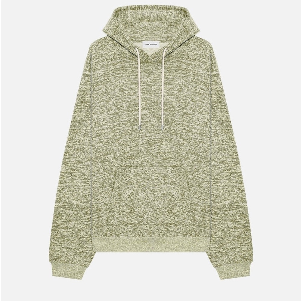 BNWT Size Large (3) - John Elliott Beach French Terry Hoodie Co Mix Volt